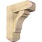 Ekena Millwork Merced Craftsman Rough Sawn Bracket w/ Offset Brace, Douglas Fir, 8"W x 22"D x 26"H BKT0806X22X26MRC04RDF - alternate 1